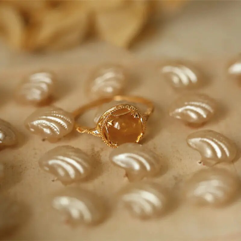 Citrine Sterling Silver Ring