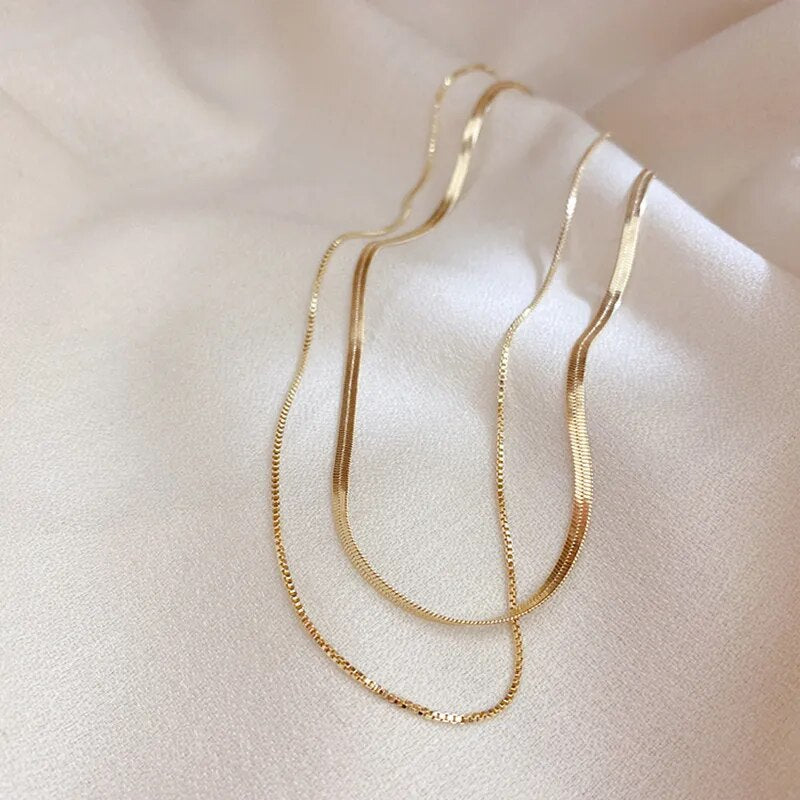 Oliva Chain Necklace