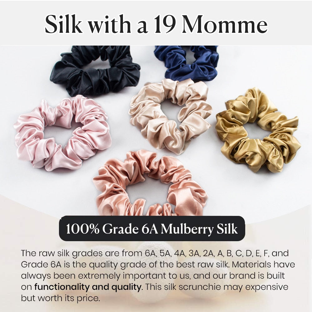 Large Silk Scrunchie