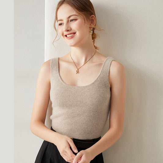 Cashmere Knitted Tank