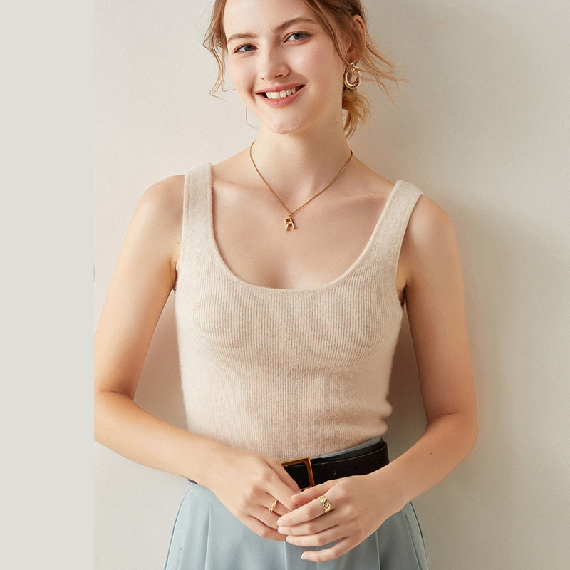 Cashmere Knitted Tank