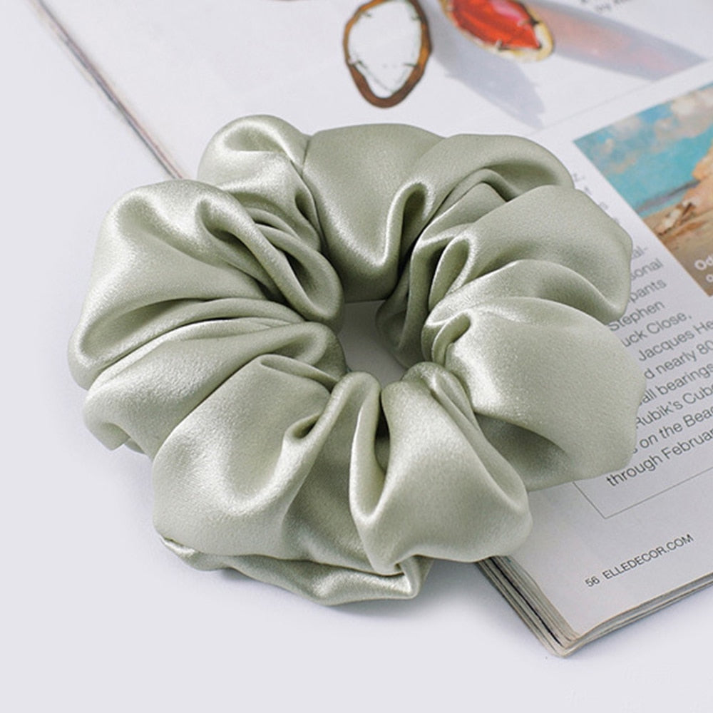 Large Silk Scrunchie