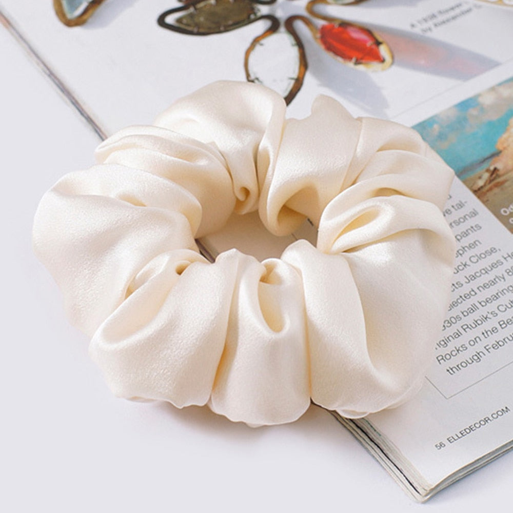 Large Silk Scrunchie