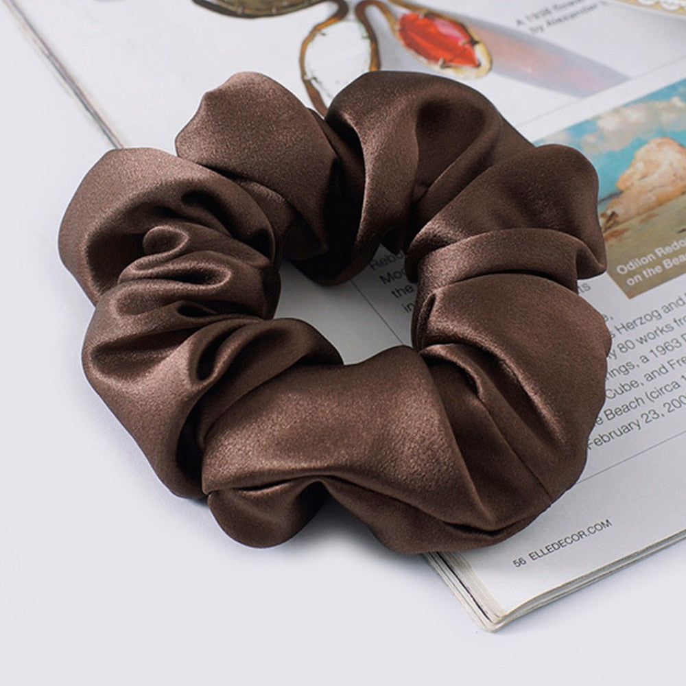 Large Silk Scrunchie