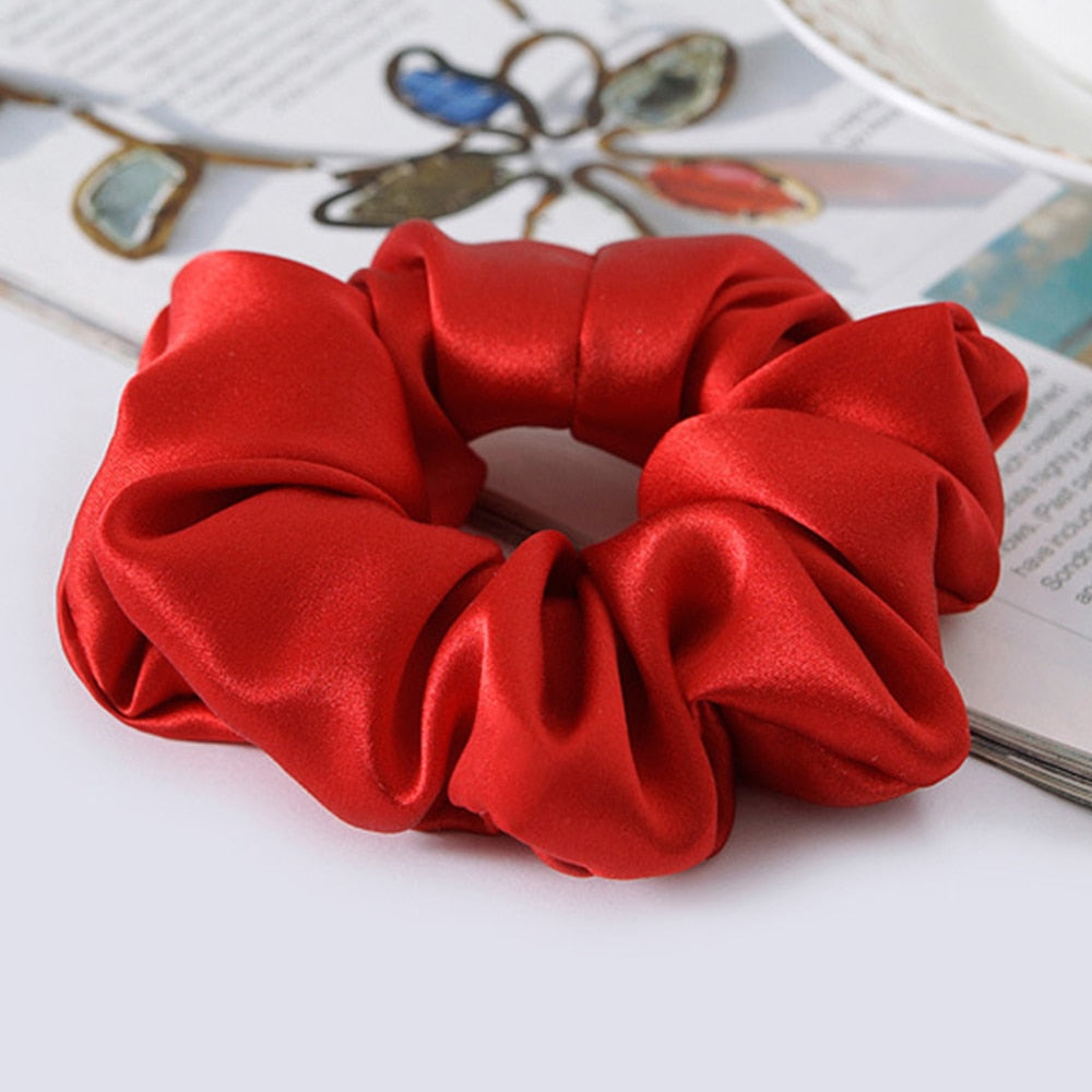 Large Silk Scrunchie