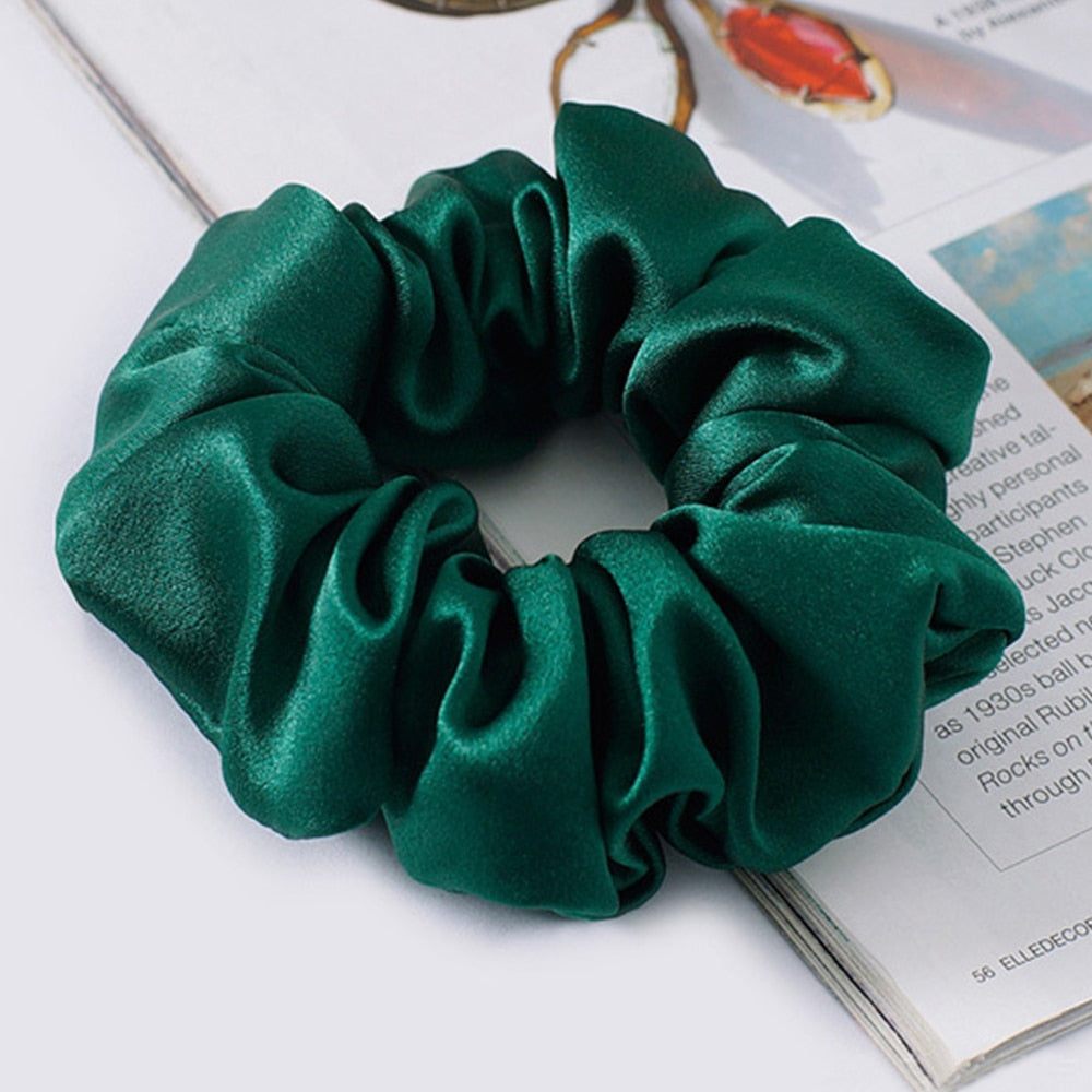 Large Silk Scrunchie