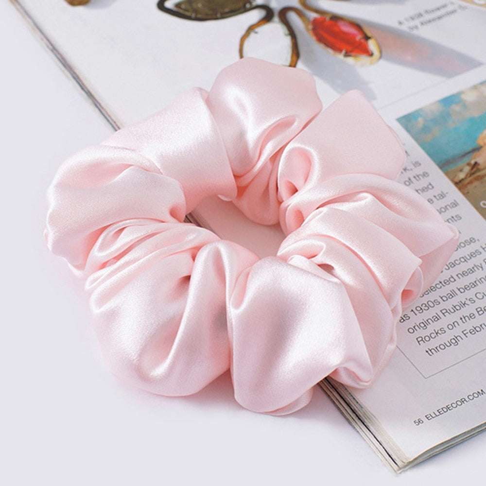 Large Silk Scrunchie