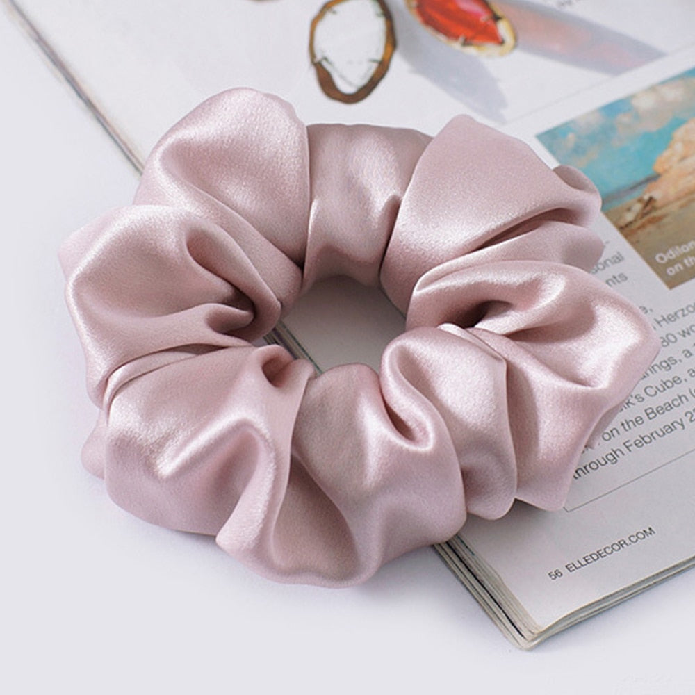 Large Silk Scrunchie