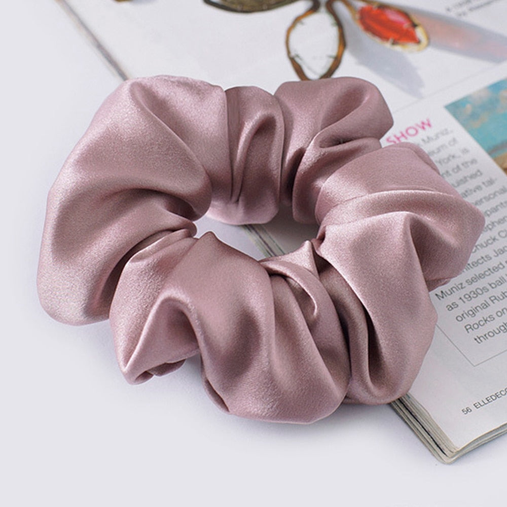 Large Silk Scrunchie