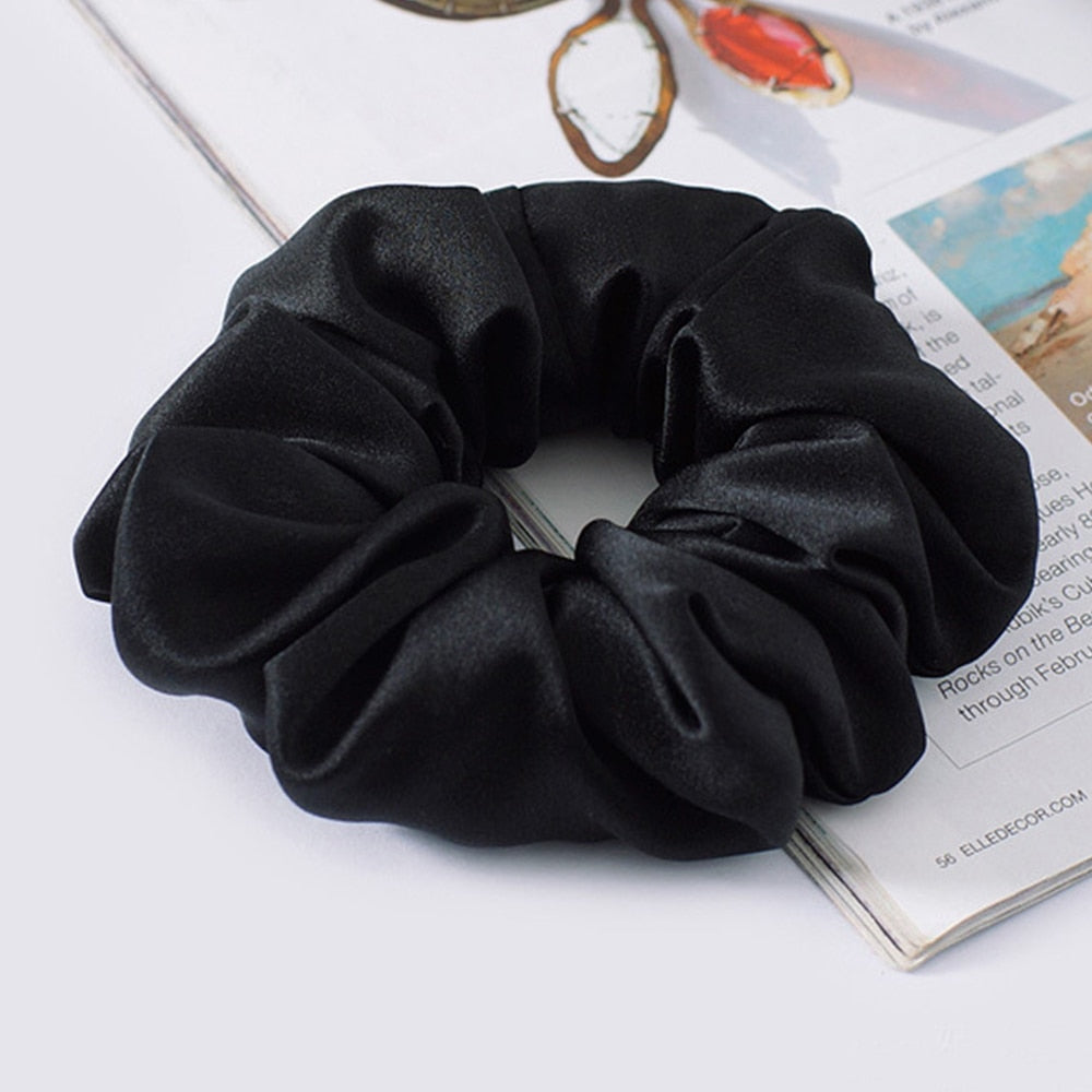 Large Silk Scrunchie