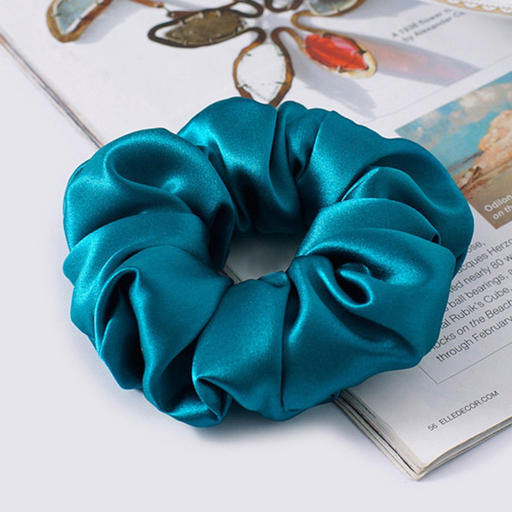 Large Silk Scrunchie