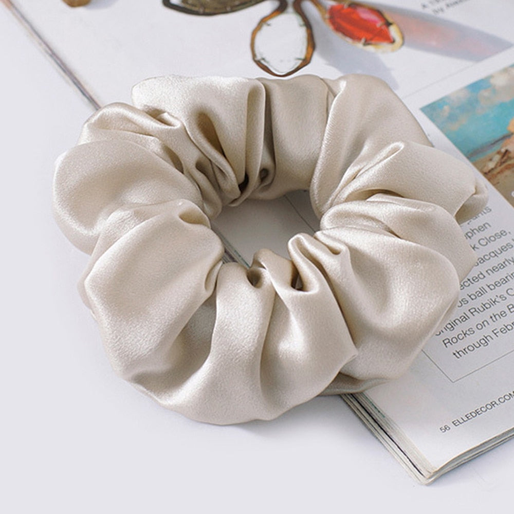 Large Silk Scrunchie