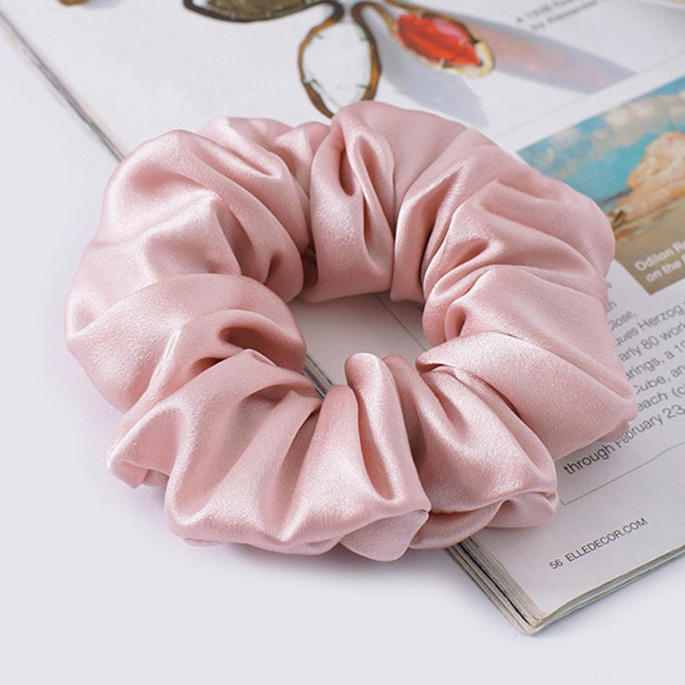 Large Silk Scrunchie