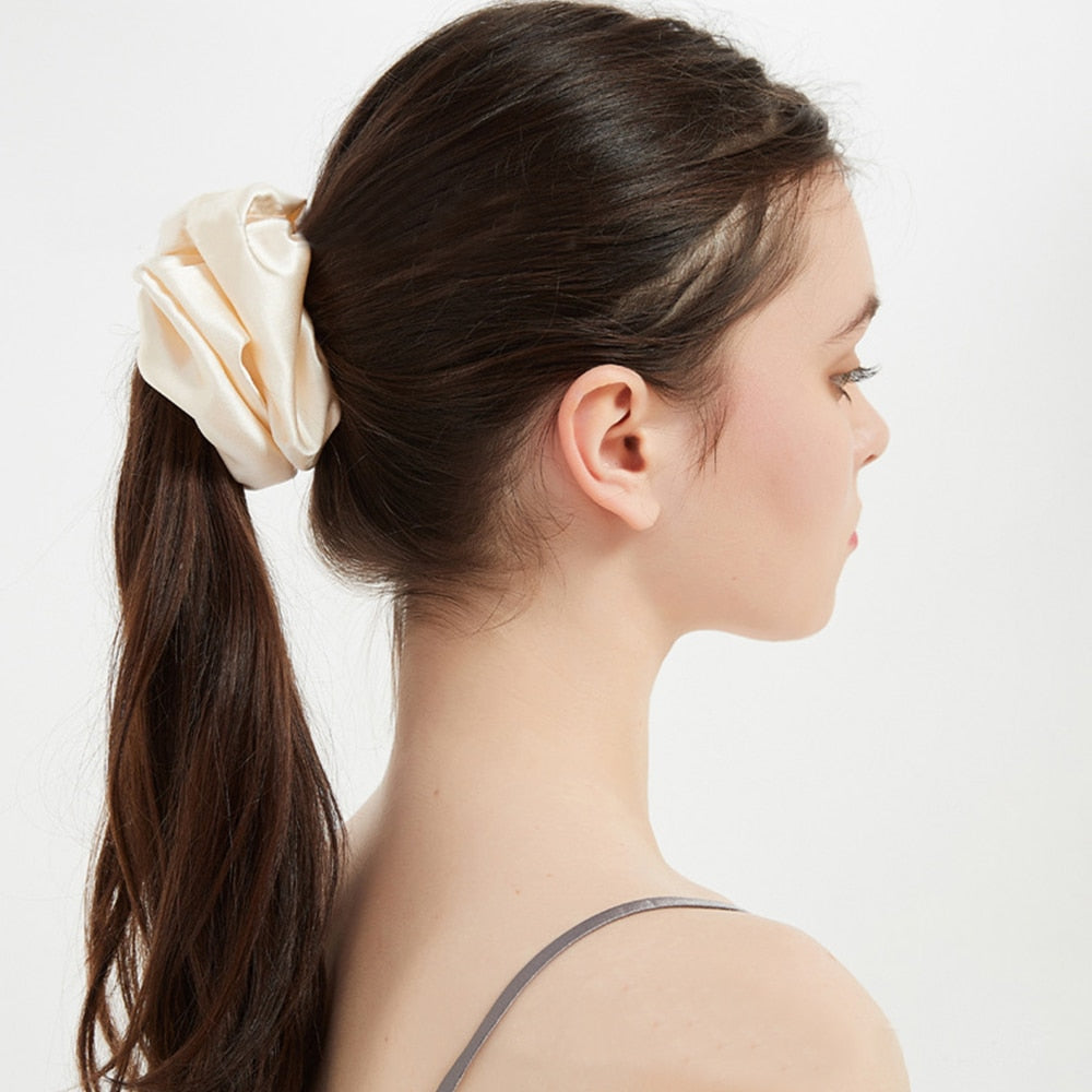 Jumbo Silk Scrunchie