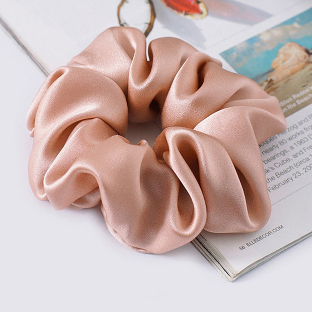 Large Silk Scrunchie