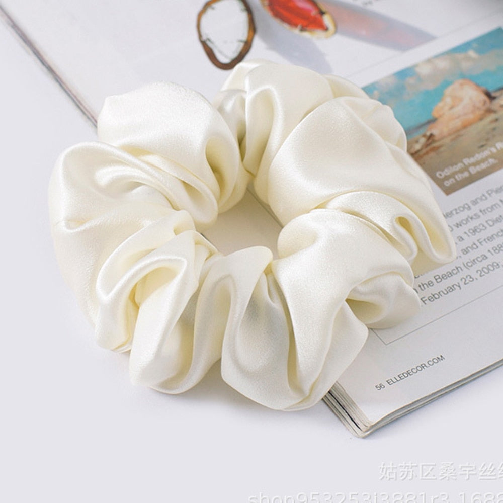 Large Silk Scrunchie